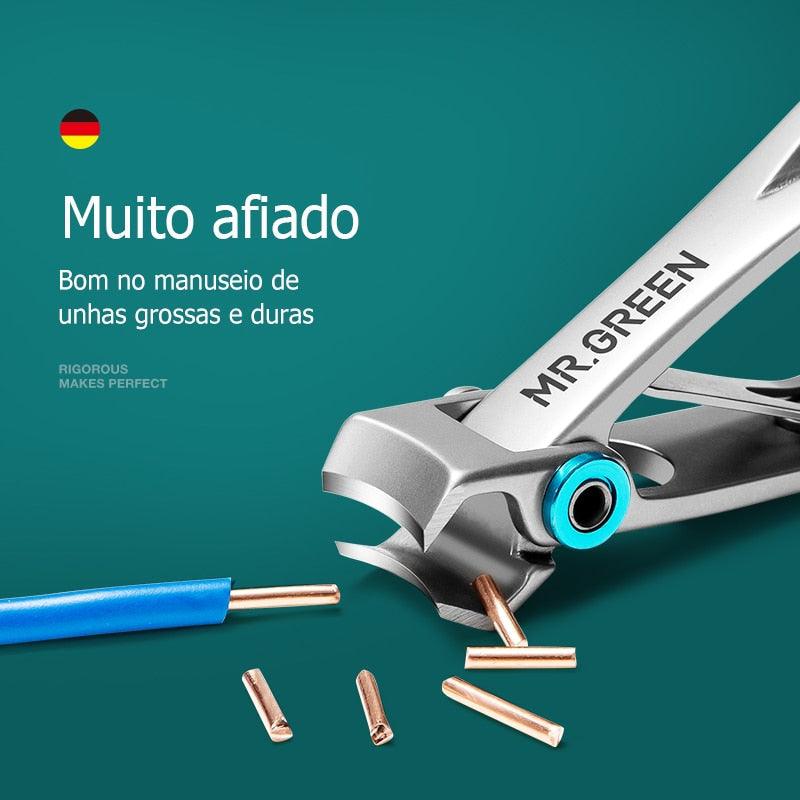 Cortadores de Unhas Mr. Green, Aço Inoxidável - Precisão e elegância em suas mãos!