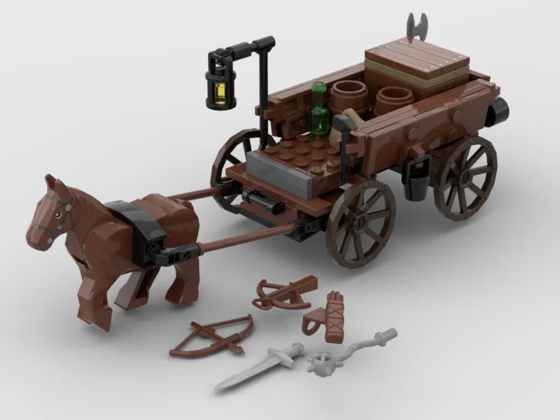 Brinquedo de arma balista de cerco de castelo medieval - Use a imaginação, lance seus projéteis e conquiste a diversão!