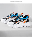 TÊNIS FASHION MASCULINO PARA CAMINHADA MALHA LEVE COM SOLA GROSSA - Seus passos com mais estilo e leveza!