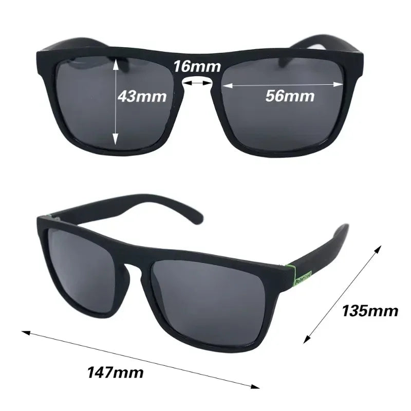 Óculos de sol polarizado masculino favorece visão noturna - UV 400 - Dirija com segurança e estilo, em qualquer hora do dia ou da noite!
