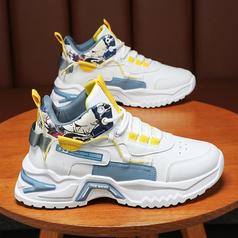 TENIS ESPORTIVO FASHION MASCULINO PARA CAMINHADA - Caminhe com estilo e conforto!