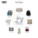 Mini máquina de costura doméstica portátil, luz noturna, pedal, linha reta- Crie, personalize e reforme com a sua mini máquina de costura!
