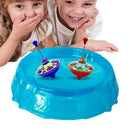 Brinquedo  interativo giroscópio de bandeja redonda para jogos de competição entre crianças - Gire, compita e divirta-se!