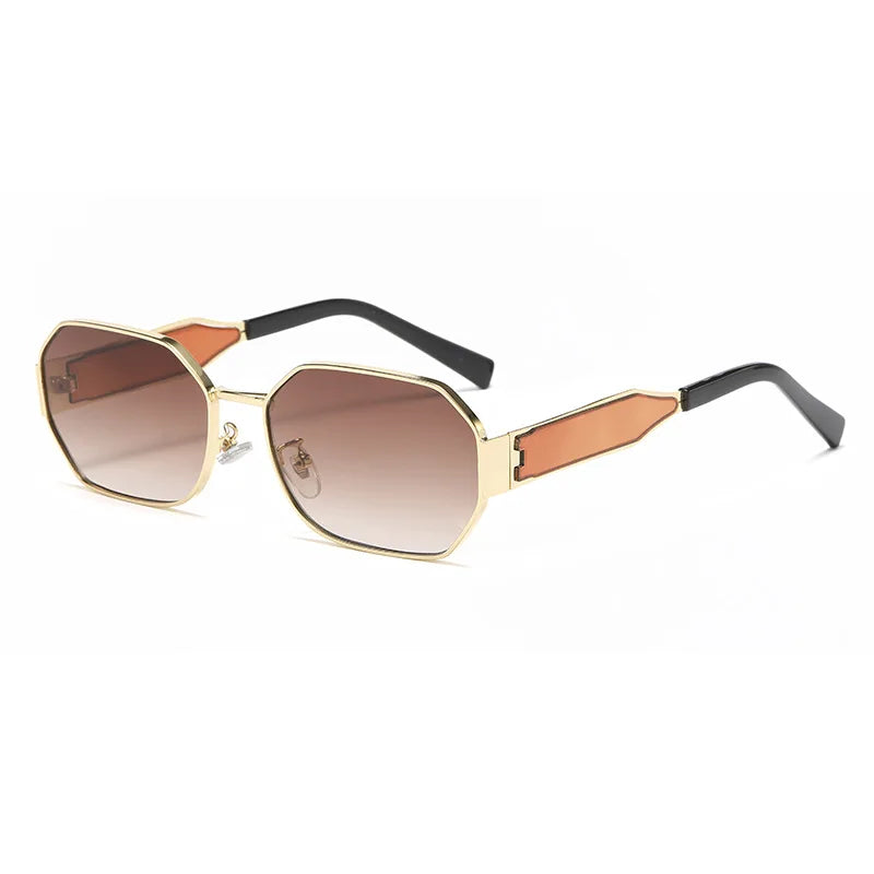 Óculos de sol feminino  clássico retangular  - UV 400 - Estilo e proteção para seus olhos, em qualquer momento!