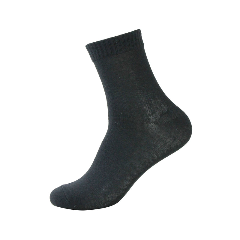 Kit com 12 pares de meias masculina antiderrapante de algodão - Pés quentinhos, estilo moderno!