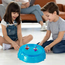 Brinquedo  interativo giroscópio de bandeja redonda para jogos de competição entre crianças - Gire, compita e divirta-se!