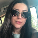 Óculos de sol feminino  clássico retangular  - UV 400 - Estilo e proteção para seus olhos, em qualquer momento!