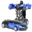 Brinquedo interativo de animação na transformação de robô em carro x robô - Transforme a brincadeira em aventura!