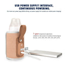 Aquecedor de mamadeira portátil - Alimento quentinho e saudável!