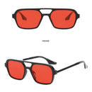 Óculos de sol quadrado  grande moda feminina  UV 400 - Estilo e proteção para seus olhos, em qualquer momento!