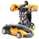 Brinquedo interativo de animação na transformação de robô em carro x robô - Transforme a brincadeira em aventura!
