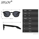 Óculos de sol redondos luxuosos para homens e mulheres, gradiente, verde, vintage - Estilo atemporal, proteção solar!