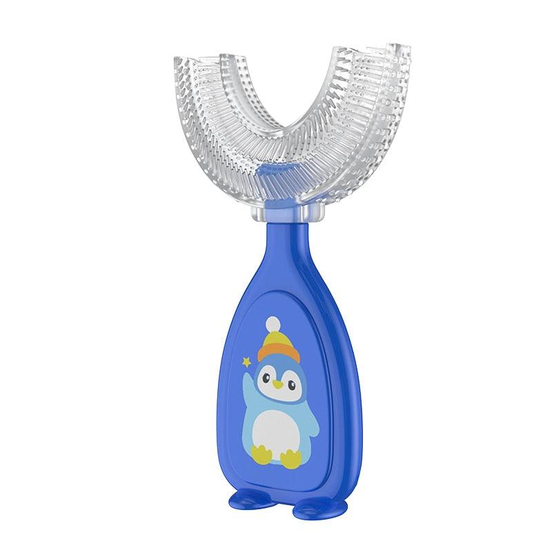 Escova de dentes infantil - em formato de U - A escova de dentes que as crianças amam!
