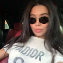 Óculos de sol quadrado feminino e  masculino sem aro diamante UV 400 - Estilo e charme no olhar!