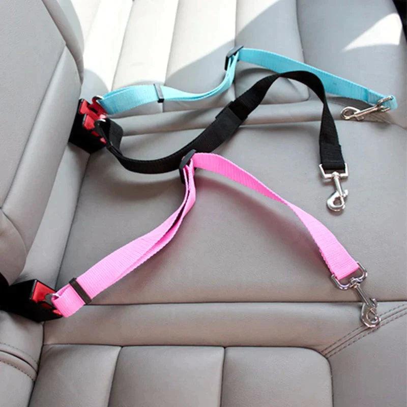 Cinto de segurança para pets - Seu pet seguro, sua viagem tranquila!