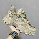 Tenis Esportivo Masculino em Couro com Fino Acabamento -Movimente-se com Confiança e Estilo!