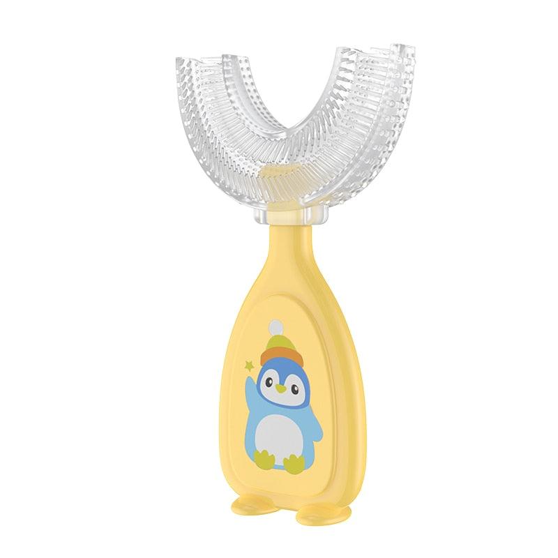Escova de dentes infantil - em formato de U - A escova de dentes que as crianças amam!