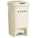 Lixeira doméstica para  cozinha e banheiro com tampa e pedal de grande capacidade - Praticidade e higiene para o seu dia a dia!