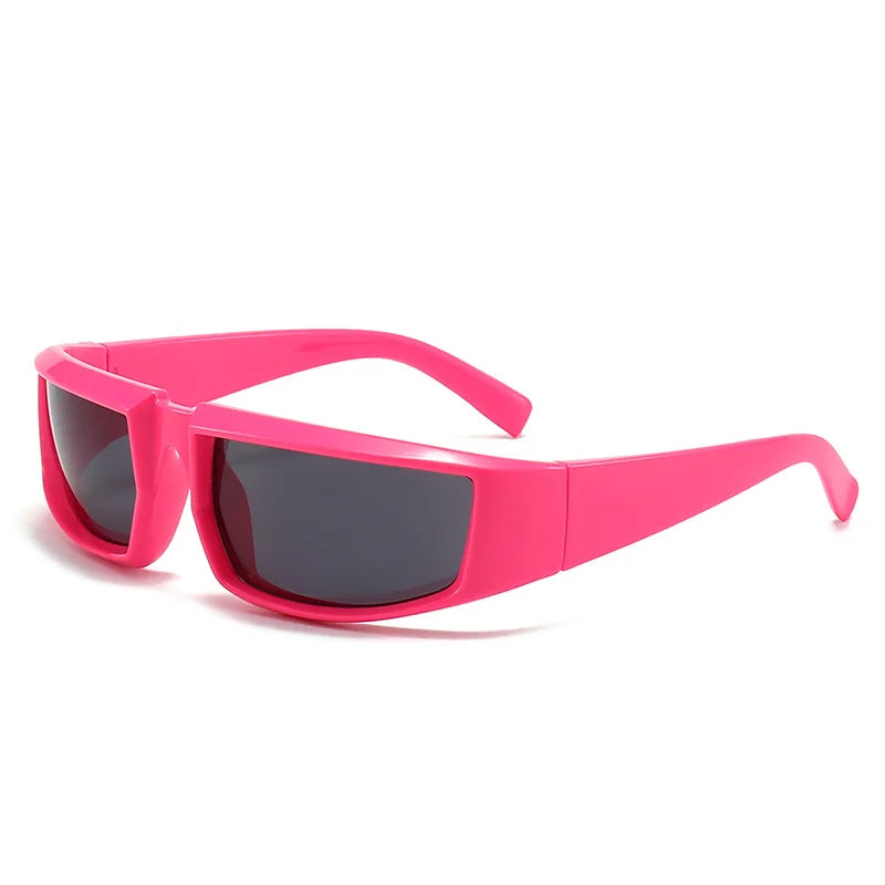 Óculos de sol  de luxo esportivo  masculino e feminino UV 400 espelhado e colorido - Estilo e proteção para seus olhos, em qualquer aventura!
