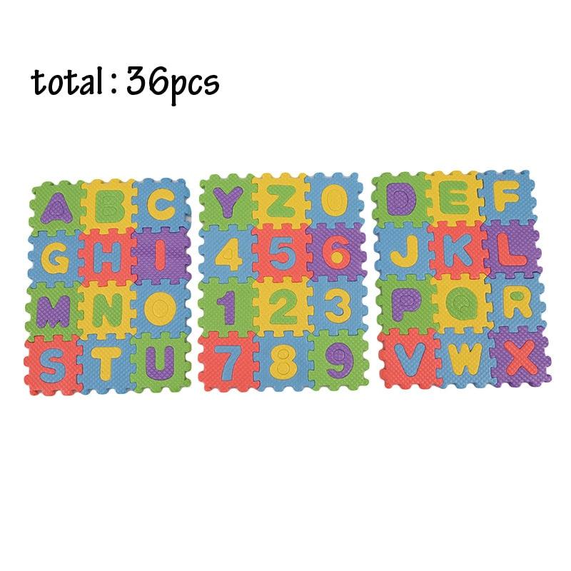 Tapete de EVA com letras - O tapete mágico que desenvolve a criatividade!
