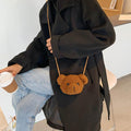 Bolsa infantil - ursinho de pelúcia - A bolsa mais fofa para as pequenas fashion!