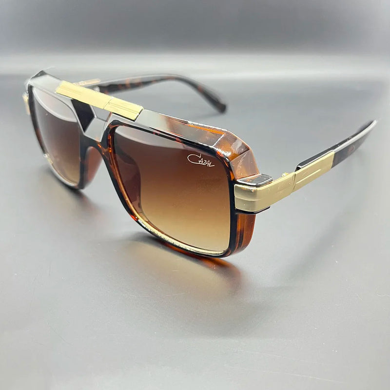Óculos de sol esportivo unissex estilo retro armação de metal proteção UV 400 - Destaque-se com um acessório que te valoriza!