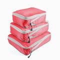 Conjunto de bolsas organizadoras para viagem - Roupas arrumadas, viagens mais leves.