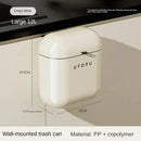 Lixeira de cozinha, com tampa fixa na parede - Praticidade e higiene para sua cozinha!